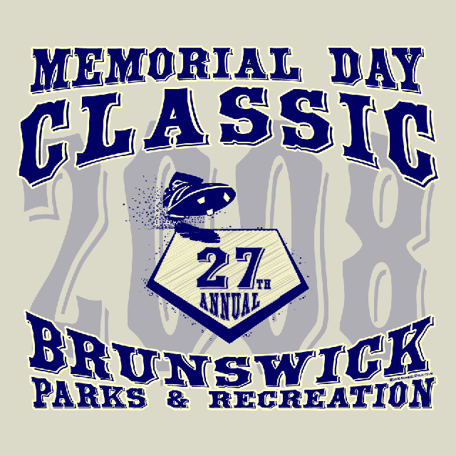 Brunswick, Maine Memorial Day Classic Shirt Graphic