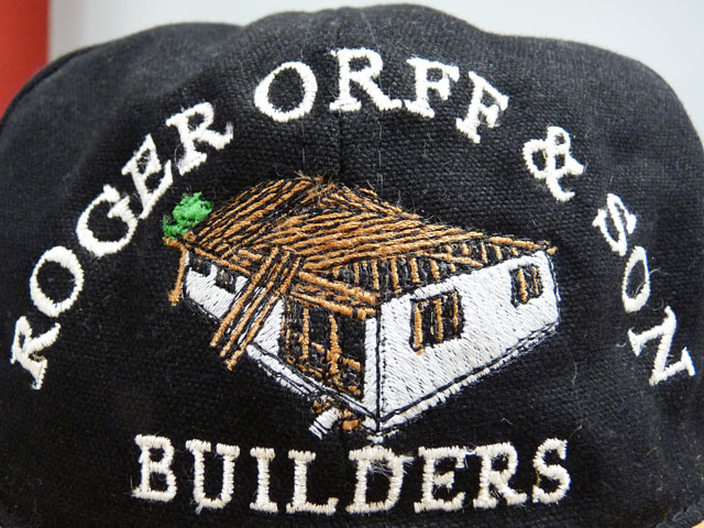 Roger Orff Builders embroidered Cap graphic