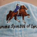 embroidered cap