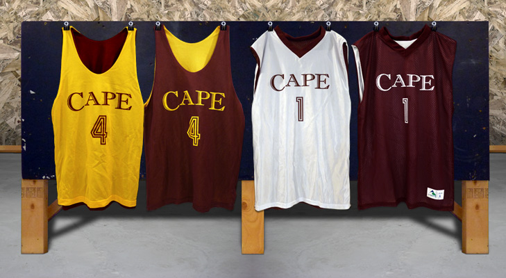 Cape Basketball Shirts